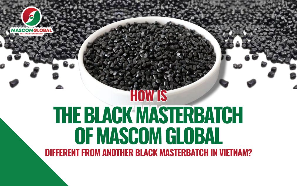 How is the Black Masterbatch of Mascom Global different from another black masterbatch in Vietnam?