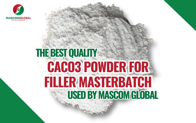 The Best Quality CaCO3 Powder for Filler Masterbatch Used by MASCOM GLOBAL